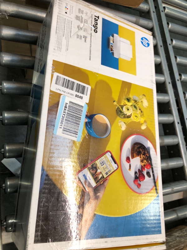 Photo 1 of HP - Tango Wireless Instant Ink Ready Inkjet Printer - Wisp Gray