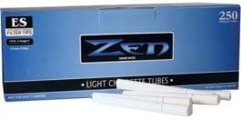 Photo 1 of 1 Carton of Zen White (Light/Blue) 100mm Tubes (250ct Box) 