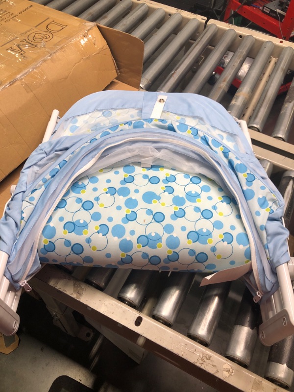 Photo 4 of Dream On Me Karley Bassinet in Light Blue