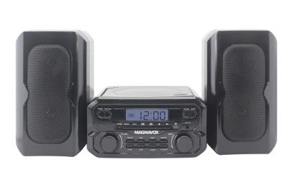 Photo 1 of Magnavox MM435M-BK Compact CD Shelf System with FM, Bluetooth & Remote Control in Black