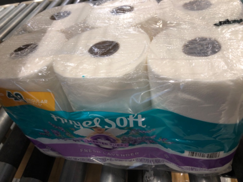 Photo 3 of Angel Soft® Toilet Paper, 48 Mega Rolls = 192 Regular Rolls, 2-Ply Bath Tissue