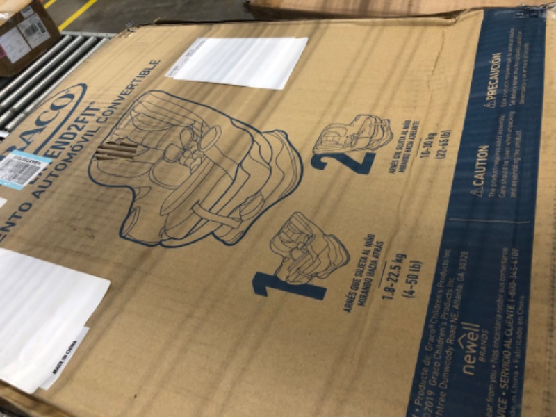 Photo 1 of Graco Extend2Fit Convertible Car Seat, Gotham