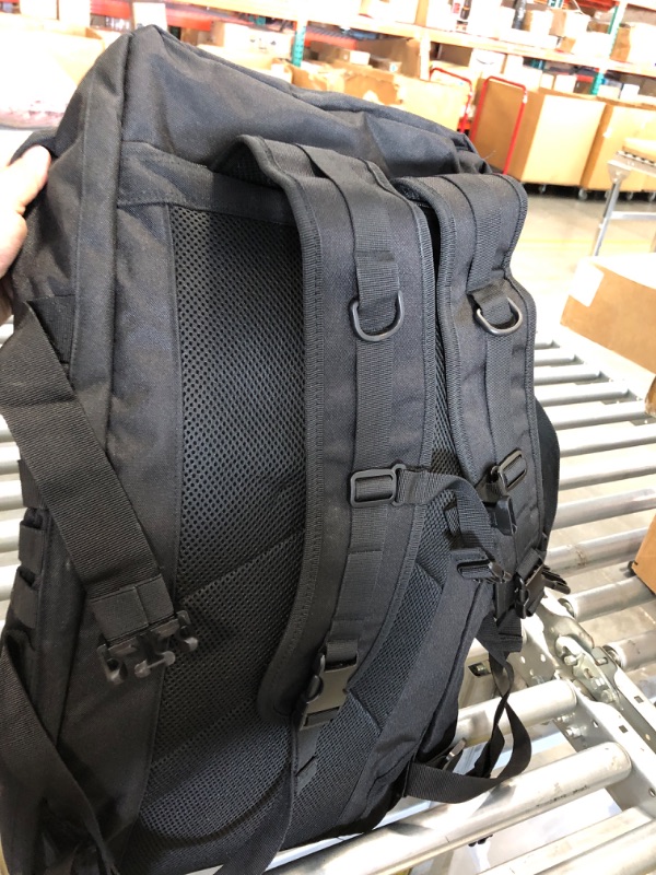 Photo 3 of 5.11 Rush LBD Mike/Lima/XRAY Molle Tactical Duffel Bag and Backpack, Style 56293/56294/56295 Lima (Medium 12"h X 24"l X 12"w) Black