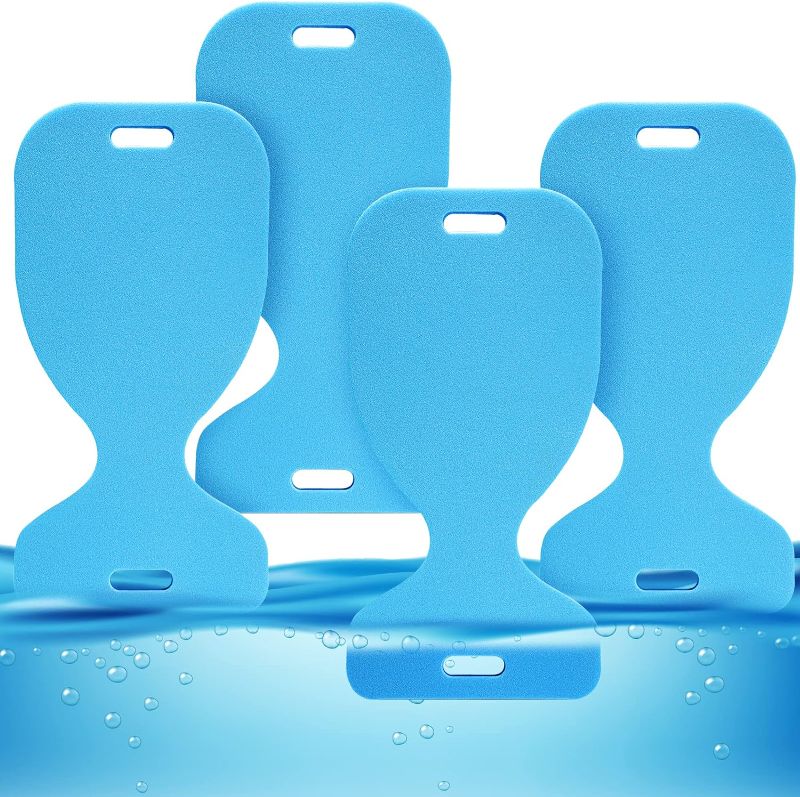 Photo 1 of Talltalk 4 Pack Foam Water Saddle Floats Seat Swim Pool Floats for Adults Floating Seat for Kids Comfortable Large Swimming Pool Floats Saddle Seat and Lounge for Beach Lakes Water Park