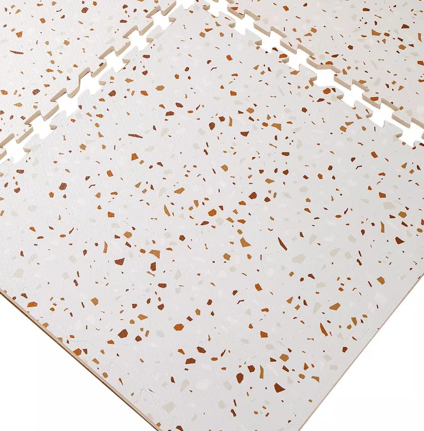 Photo 1 of Baby Foam Play Mat 4'x6' (Brown Terrazzo) Non Toxic, Foam, BPA Free, No Odor, Water Resistant, can be Combined to Make Larger
