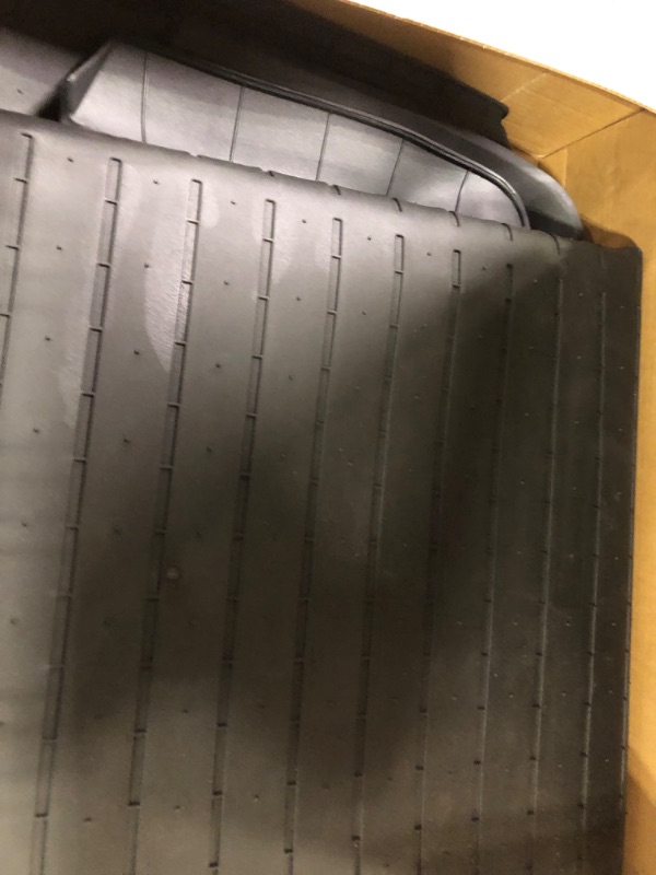 Photo 3 of SUPER LINER Floor Mats Compatible with Tesla Model Y 5-Seat 2021-2023 Custom Fit All Weather TPE Cargo Liner Cargo Trunk Accessories (Does NOT fit 7-Seat)