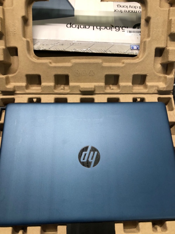 Photo 4 of HP 2022 15.6" FHD Laptop, AMD Ryzen 5-5500U Processor(Beats Intel i7-1065G7), 8GB RAM, 256 GB MEMORY, AMD Radeon Graphics, HD Webcam, Bluetooth, Wi-fi, Win 11, Blue