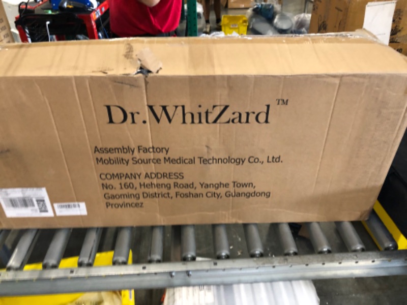 Photo 1 of Dr.WhitZard Red Walkers for Seniors Heavy Duty 500lbs Foldable Rollator Walker with Seat Aluminum Rolling Walker with Height Adjustable Handles Large Seat Backrest