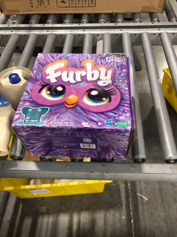 Photo 2 of Furby Purple, 15 Fashion Accessories, Interactive Plush Toys for 6 Year Old Girls & Boys & Up, Voice Activated Animatronic