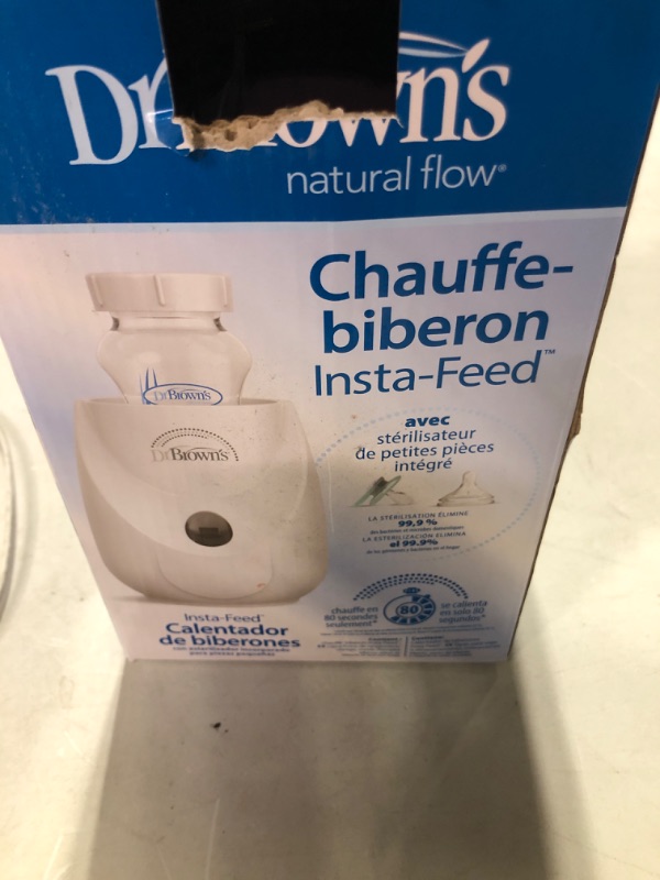 Photo 1 of Dr. Brown’s™ Insta-Feed™ Baby Bottle Warmer and Sterilizer, For Baby Bottles and Baby Food Jars Bottle Warmer & Sterilizer, Insta-Feed