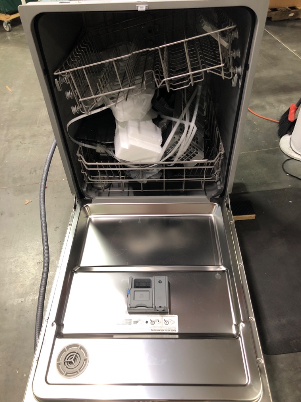 Photo 1 of 24 in. Top Control Tall Tub Dishwasher in Stainless Steel with Stainless Steel Interior Door, 55 dBA
