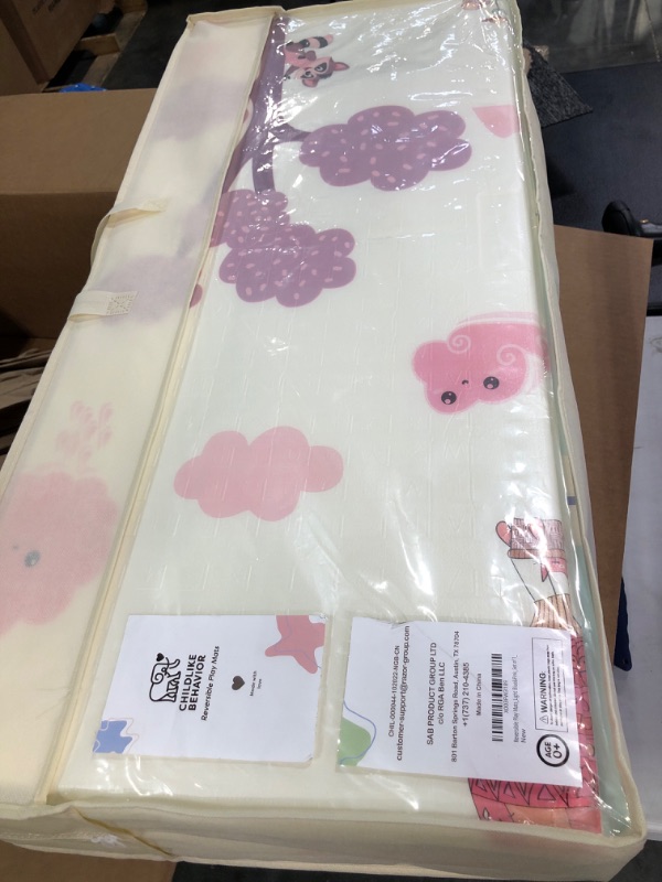 Photo 1 of Gimars XL BPA Free 0.6 in Reversible Foldable Baby Play Mat, Waterproof Thick