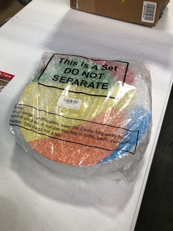 Photo 1 of Small Beach Ball Pinata Beach Theme Party Decorations Summer Birthday Party Decoration Pool Party Decoration with Pinata Stick,Blindfold and Confetti Set for Kids Boys and Girls 13.4 x 13.4 x 2.8 Inch