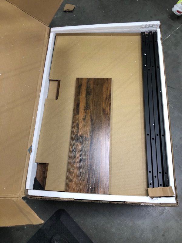 Photo 1 of L150a computer desk with storage shelves zx-l150b-rwb