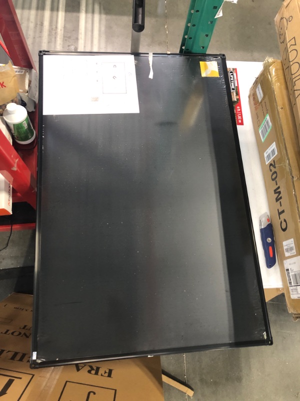 Photo 3 of XBoard Magnetic Chalkboard Blackboard 36 x 24, Chalk Board/Black Board with 2 Magnets, Black Aluminium FrameXBoard Magnetic Chalkboard Blackboard 36 x 24, Chalk Board/Black Board with 2 Magnets, Black Aluminium FrameXBoard Magnetic Chalkboard Blackboard 3