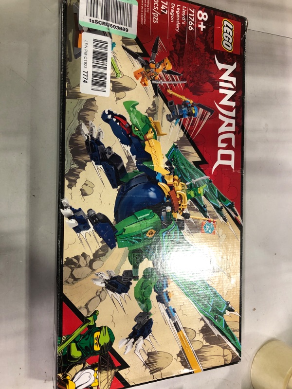 Photo 2 of LEGO Ninjago Lloyd’s Legendary Dragon 71766 Building Toy Set for Kids, Boys, and Girls Ages 8+ (747 Pieces) Frustration-Free Packaging