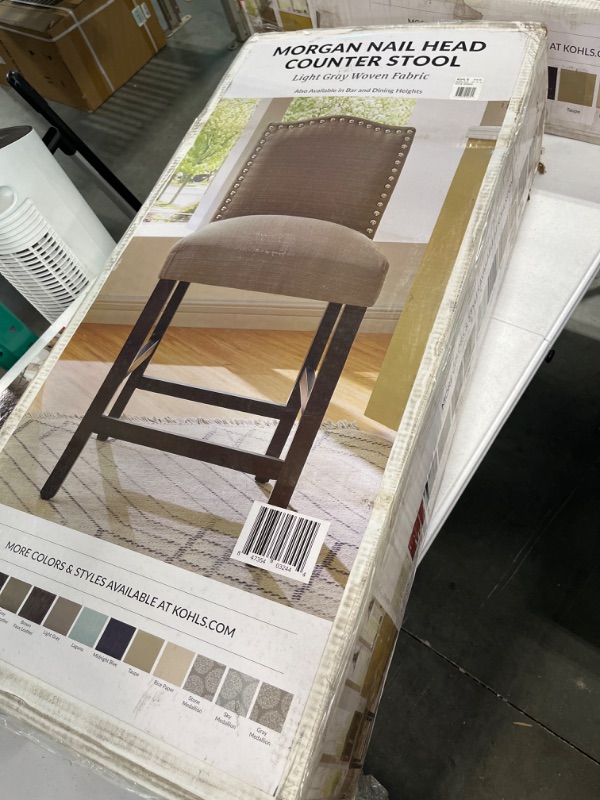 Photo 1 of Morgan Nailhead Counter Stool