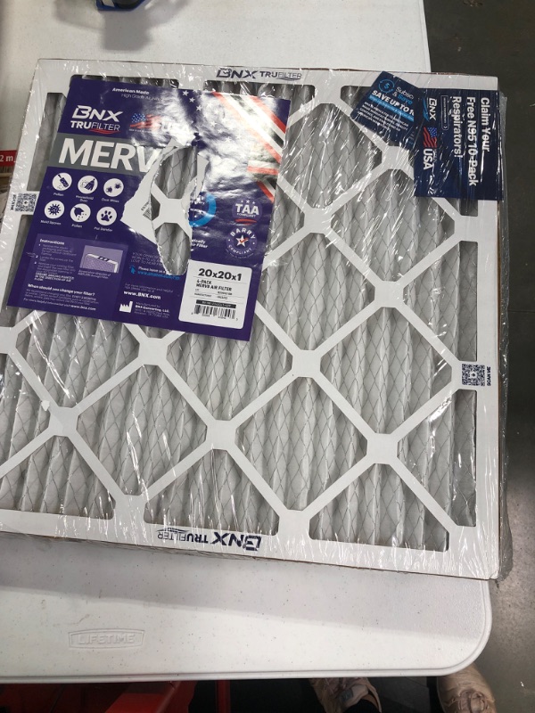 Photo 1 of  20x20x1 Air Filter MERV4pack