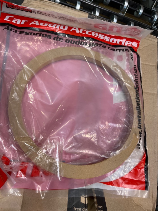 Photo 2 of Audiopipe RING12R Nippon 12 Mdf Speaker Ring
selling 1 only