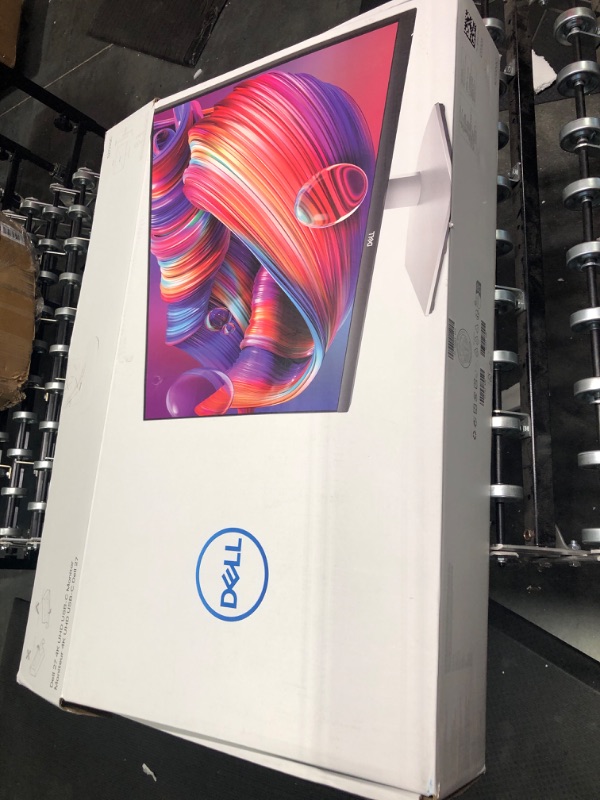 Photo 1 of Dell S2722QC 27-inch 4K USB-C Monitor - UHD (3840 x 2160) Display, 60Hz Refresh Rate, 8MS Grey-to-Grey Response Time (Normal Mode), Built-in Dual 3W Speakers, 1.07 Billion Colors - Platinum Silver 27 Inches S2722HC