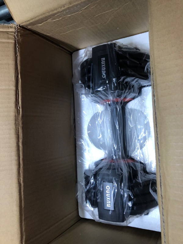 Photo 1 of Adjustable Dumbbells 25/55LB Single Dumbbell Weights, 5 in 1 Free Weights Dumbbell with Anti-Slip Metal Handle, Suitable for Home Gym Exercise Equipment 25LB-1pc