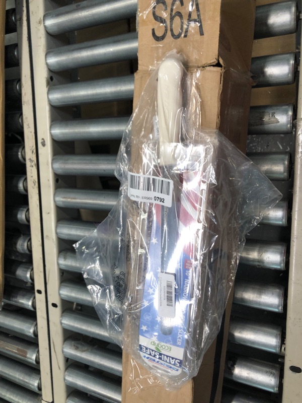 Photo 1 of 
Dexter-Russell 12" Scalloped Slicer, S140-12SC-PCP, SANI-SAFE Series