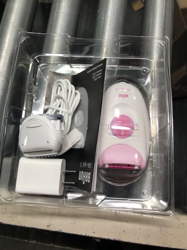 Photo 3 of 
Braun Epilator Silk-epil 3 3-270, Hair Removal Device, Epilator for Women, Shaver 