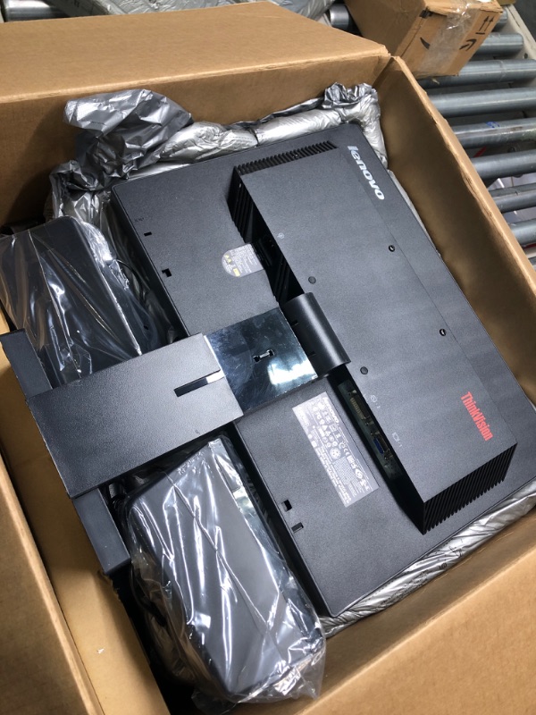 Photo 1 of Lenovo ThinkVision T22v-20 21.5" Full HD WLED LCD Monitor - 16:9 - Raven Black