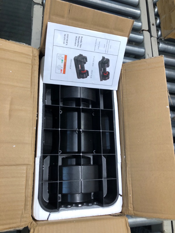 Photo 1 of Adjustable Dumbbells 25/55LB Single Dumbbell Weights, 5 in 1 Free Weights Dumbbell with Anti-Slip Metal Handle, Suitable for Home Gym Exercise Equipment 25LB-1pc