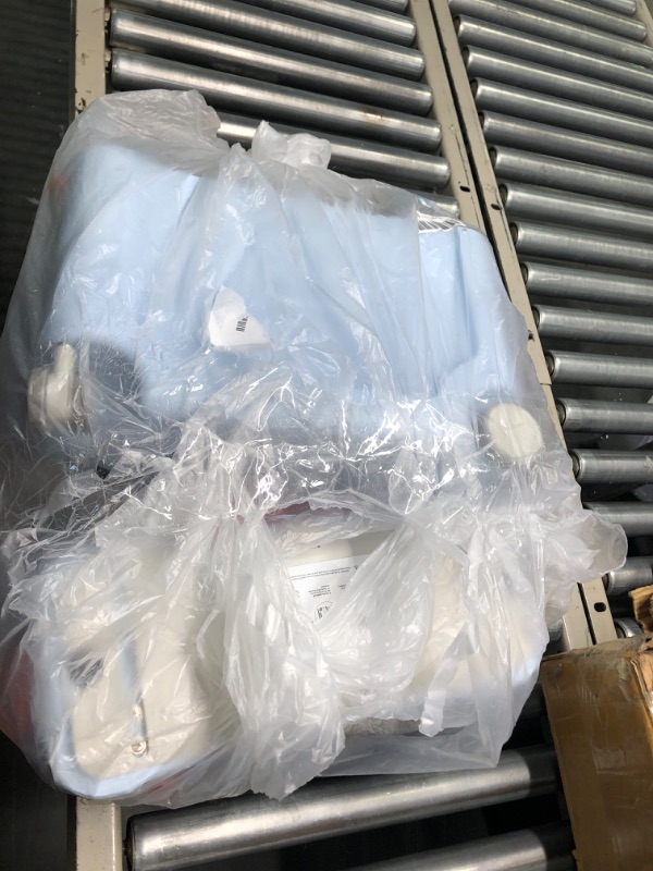 Photo 1 of JetKids by Stokke BedBox, Blue Sky - Kid's Ride-On Suitcase & In-Flight Bed - Help Your Child Relax & Sleep on the Plane - Approved by Many Airlines - Best for Ages 3-7