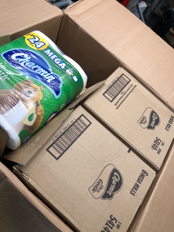 Photo 1 of Charmin Ultra Gentle Toilet Paper, 18 Mega Rolls = 72 Regular Rolls