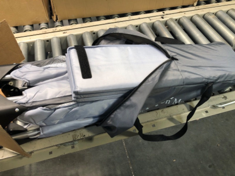Photo 1 of Dream On Me Nest Portable Play Yard With Carry Bag And Shoulder Strap, Grey