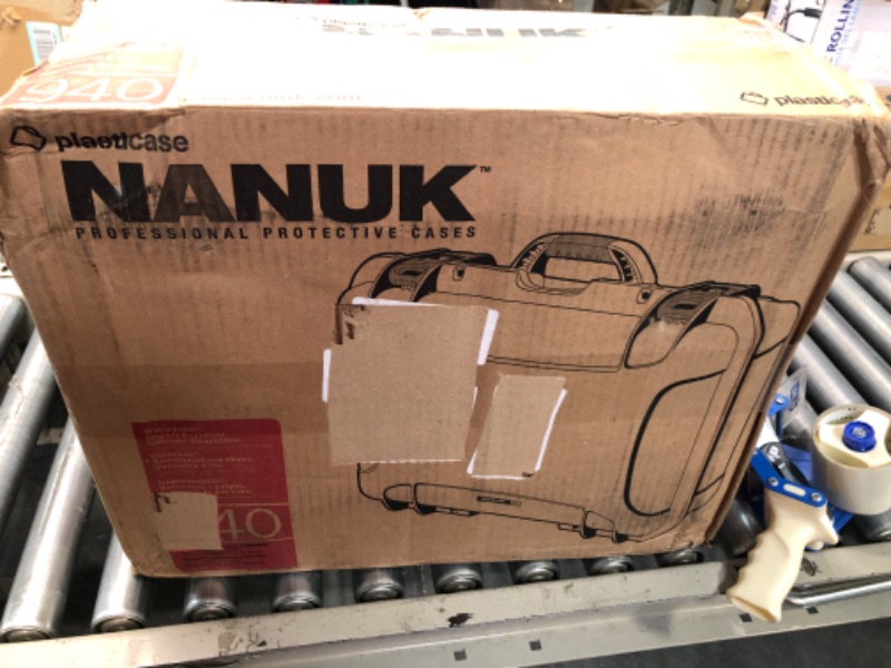 Photo 2 of Nanuk 940 Waterproof Hard Case with Foam Insert - Olive Olive Cubed Foam Solid