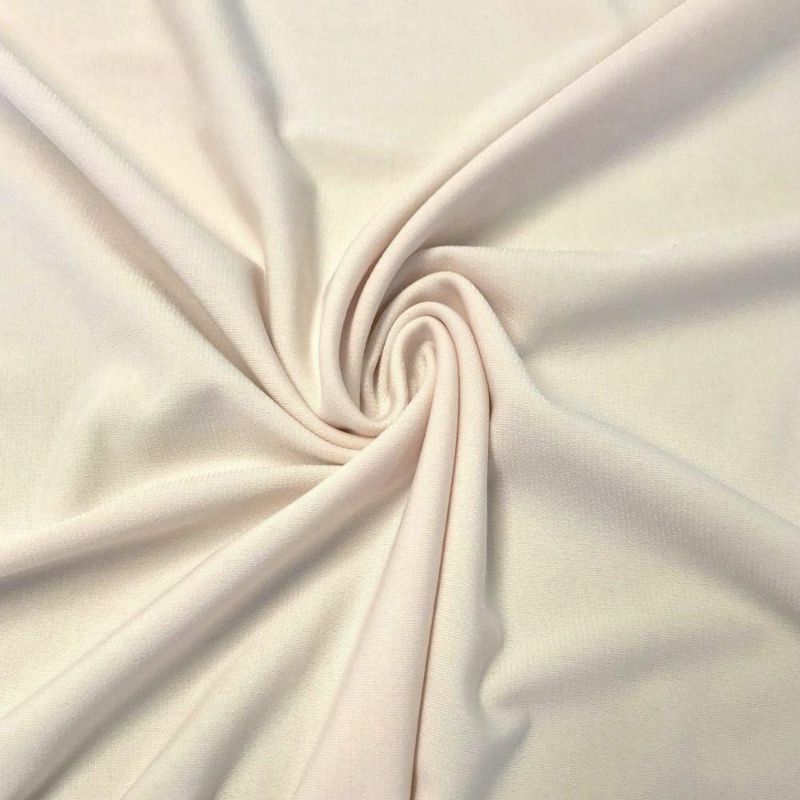 Photo 3 of 100% Organic Cotton Light Jersey Fabric Natural - by The Yard