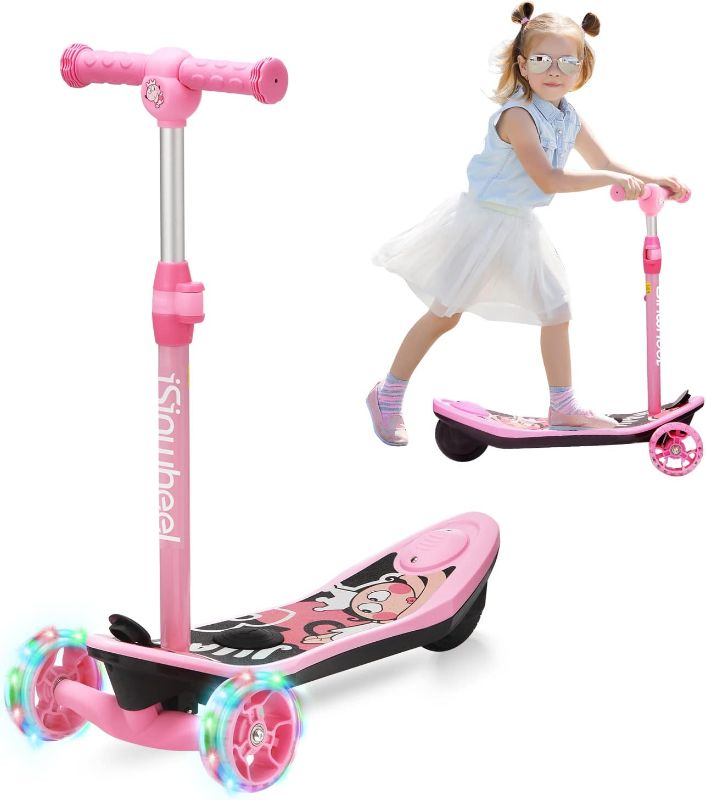 Photo 1 of 
isinwheel Mini Electric Scooter for Kids Ages 3-12, 3-Wheel Electric Scooter for Toddler Boys/Girls, Electric Kick Scooter for Kids with Long Battery Life