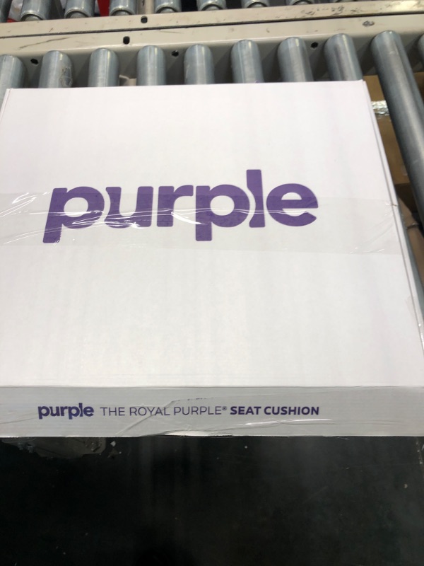 Photo 1 of Purple Royal Seat Cushion - Seat Cushion for The Car Or Office Chair - Temperature Neutral Grid