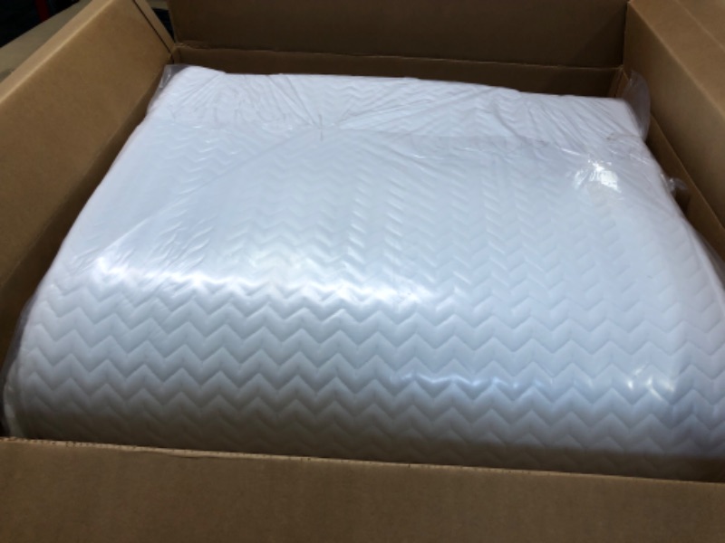 Photo 3 of 3 Inch Cool Gel Memory Foam Mattress Topper King Size Bed,Removable Soft Cover, Comfort Body Support & Pressure Relief