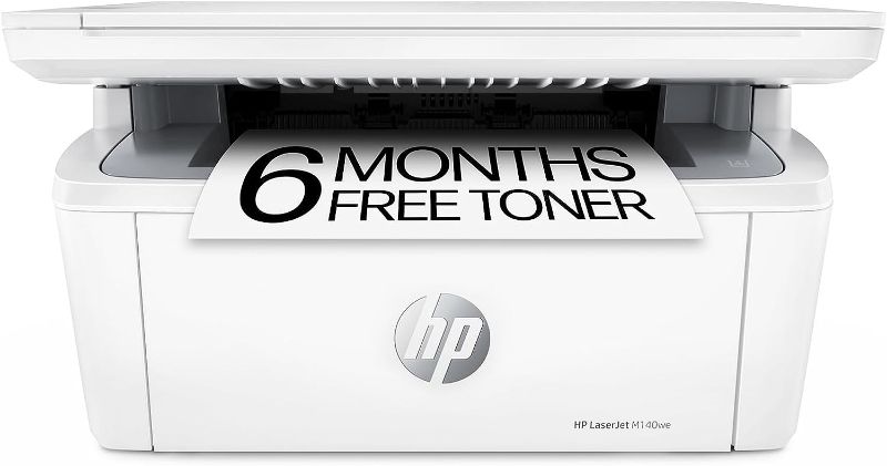 Photo 1 of 
HP LaserJet MFP M140we All-in-One Wireless Black & White Printer with HP+ and Bonus 6 Months Instant Ink