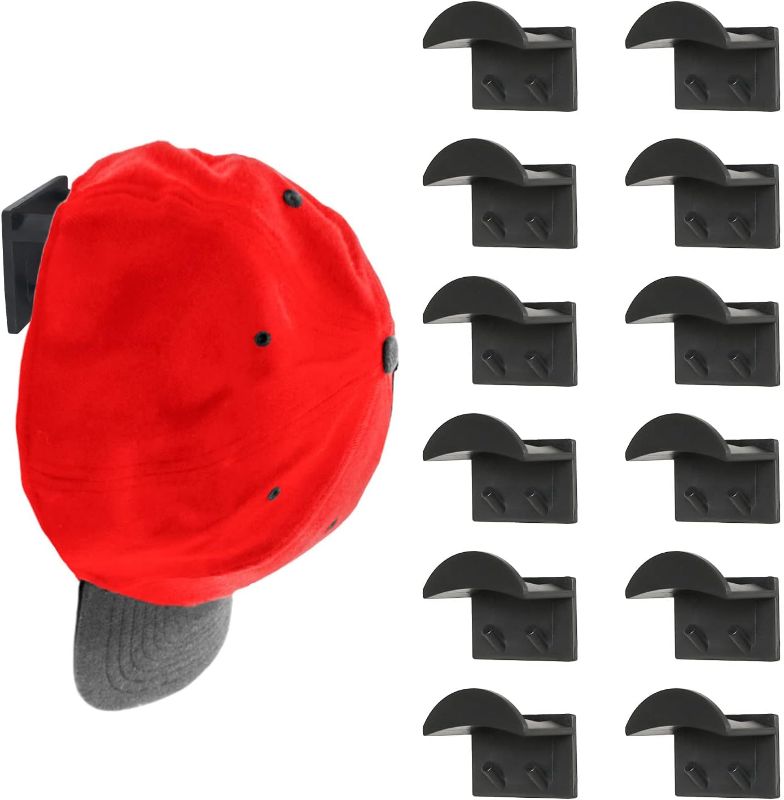 Photo 1 of 12 pcs Baseball Caps Hat Rack