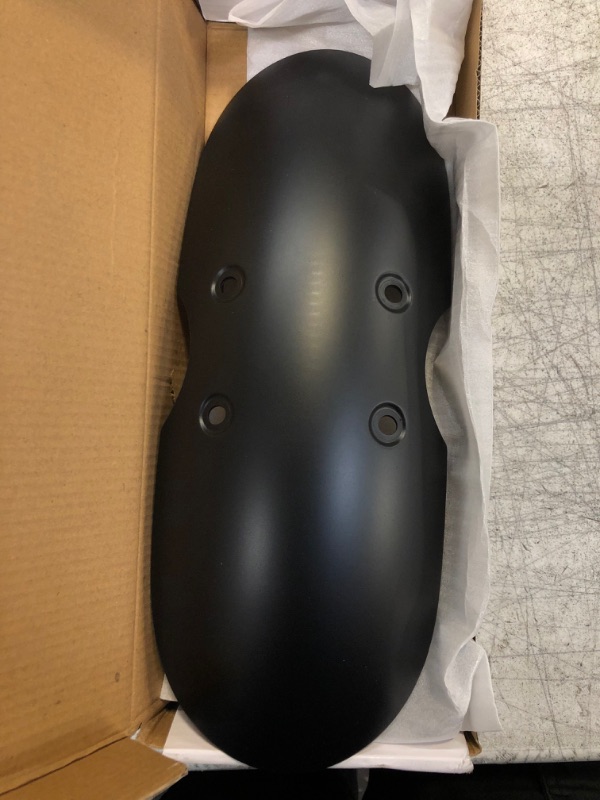 Photo 2 of Aluminum Front Fender Mudguard For Triumph Bonneville T100 Scrambler Thruxton 2001-2016 (Matt Black)
