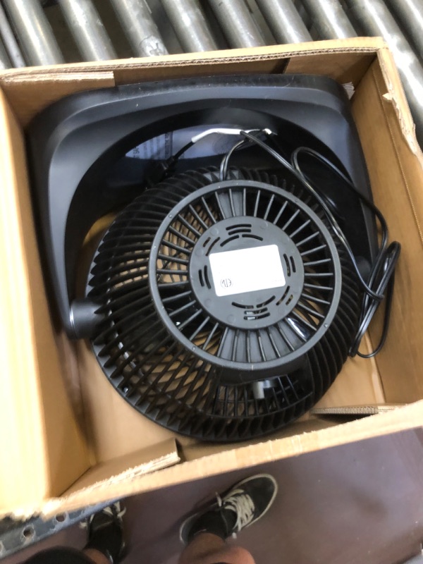 Photo 2 of Amazon Basics 3 Speed Small Room Air Circulator Fan, 11-Inch 11-Inch Air Circulator Fan