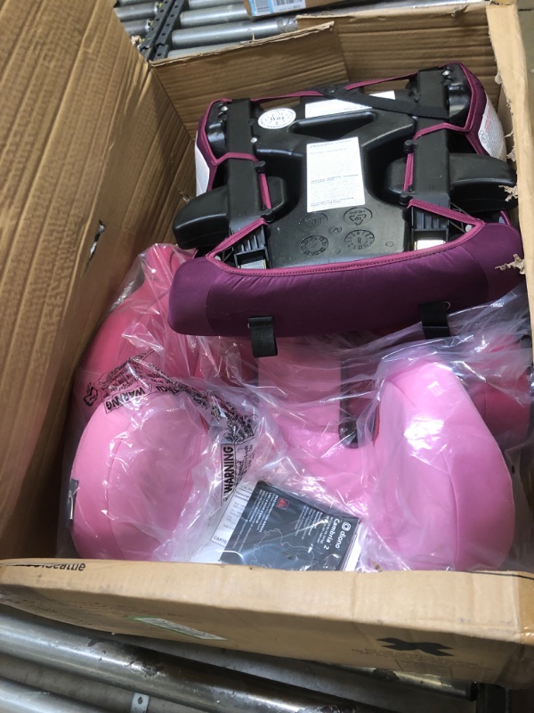 Photo 2 of Diono Cambria 2 XL 2022, Dual Latch Connectors, 2-in-1 Belt Positioning Booster Seat, High-Back to Backless Booster with Space and Room to Grow, 8 Years 1 Booster Seat, Pink NEW! Pink