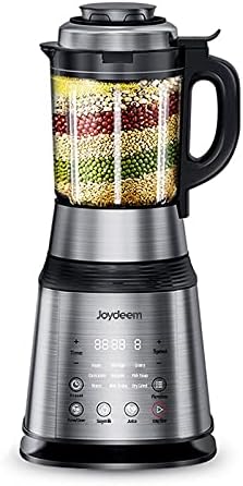 Photo 1 of Joydeem Countertop Blender VK-1802, Cooking Blender for Soy Milk Soup Porridge and Milkshake, Juicer with Vacuum Pump, Support Pre-set & Keep Warm, 59Oz,1000W, Black
