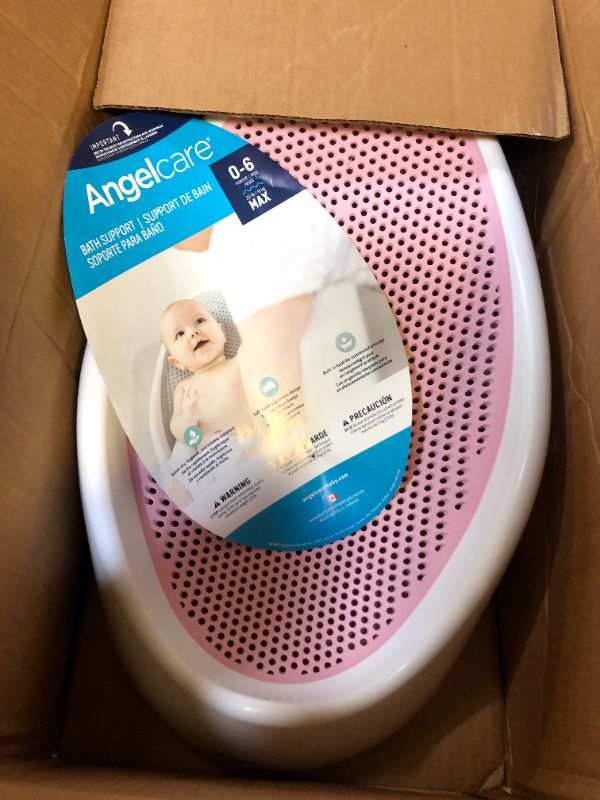 Photo 2 of Angelcare Baby Bath Support (Pink) | Ideal for Babies Less than 6 Months Old