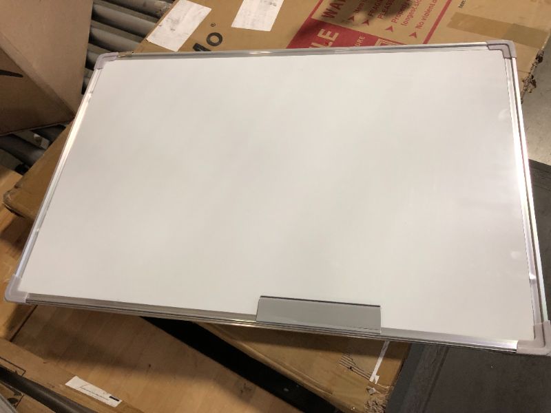 Photo 3 of Magnetic White Board, 36 X 24 Inches Magnetic Dry Erase Board Hanging Whiteboard, Silver Aluminum Frame, Whiteboard for Office, Home and School