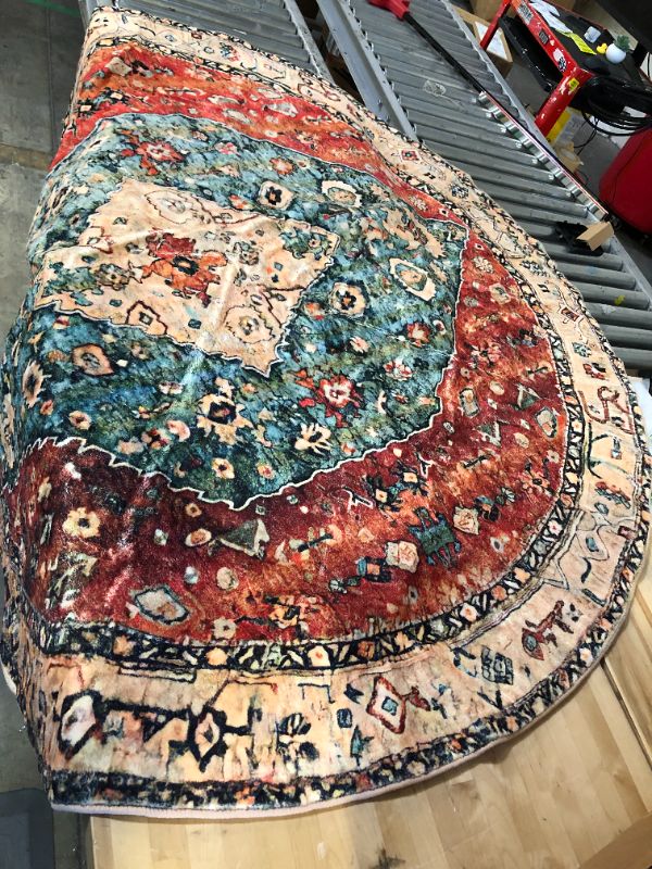 Photo 2 of 6FT ROUND CARPET/RUG WARM TONE