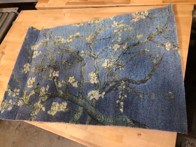 Photo 1 of BATH RUG, SPONGY TEXTURE, TREE PRINT 