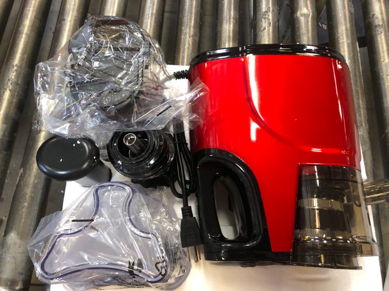 Photo 1 of OverTwice Slow Masticating Juicer Cold Press Juice Extractor Apple Orange Citrus Juicer Machine with Wide Chute Quiet Motor for Fruit Vegetables