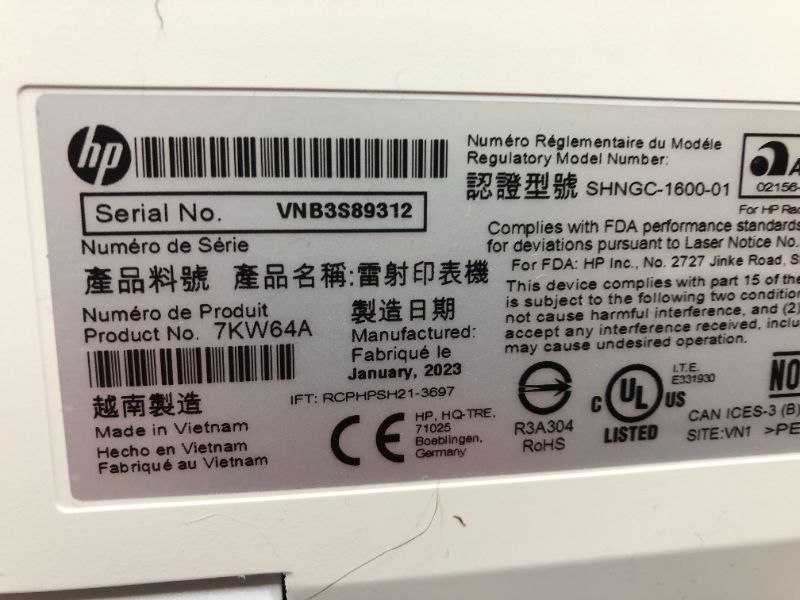 Photo 1 of LaserJet Pro M255dw Wireless Color Laser Printer