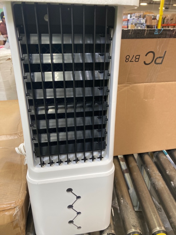 Photo 1 of SKYICE Evaporative Air Cooler, 3-IN-1 Windowless Swamp Cooler w/ 4 Modes & 3 Speed, 12H Timer, 2.4 Gal Detachable Water Tank & No-Water Protection, Remote, Air Conditioner Portable for Room, 24-Inch